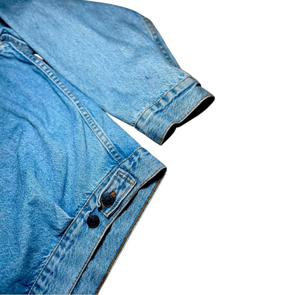 Vintage Levi's Blue Denim Jacket with Soulection Patches added - Picture 6 of 9